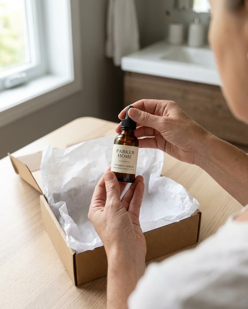Unboxing — AI-generated product photo for e-commerce listings